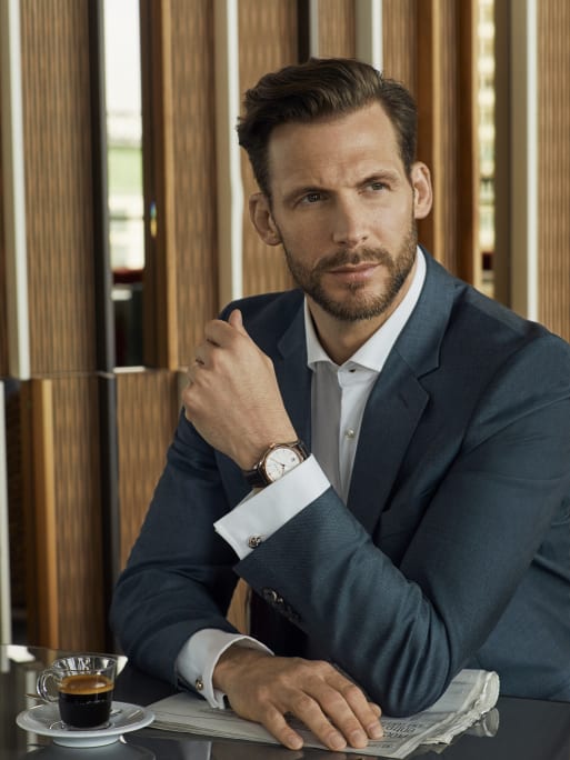 Dress watch with casual 2025 clothes